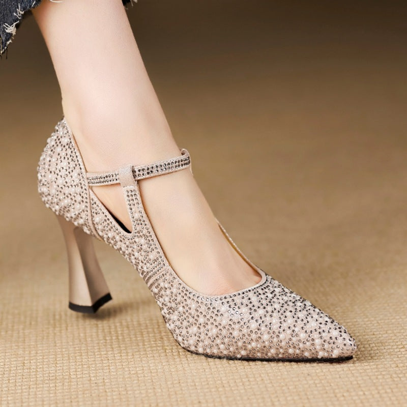 The Radiance Heel — Crystal Mesh