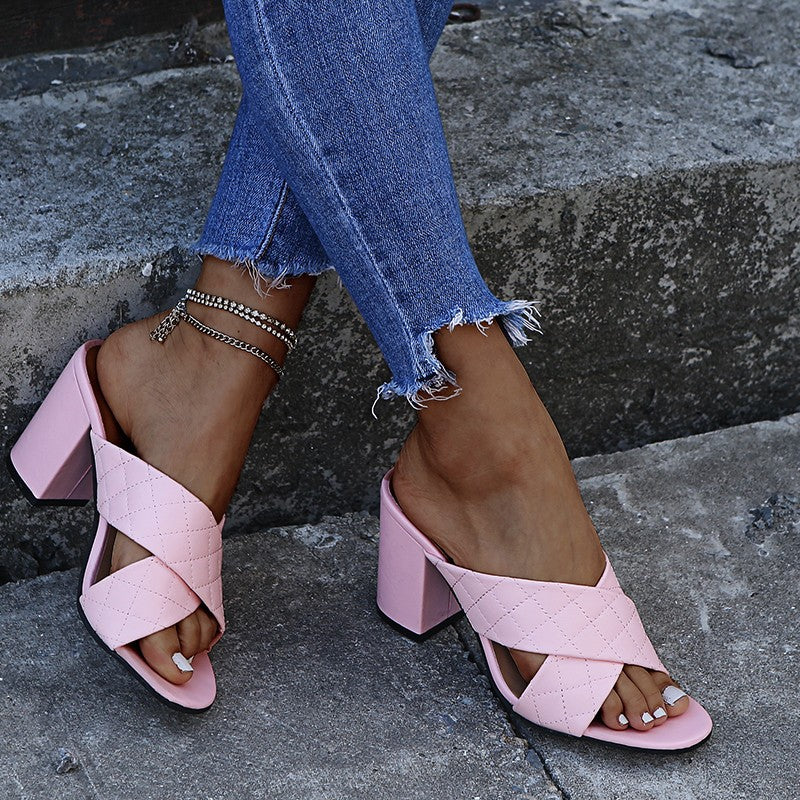 The Adorn Heel — Quilted