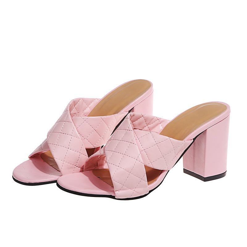 The Adorn Heel — Quilted
