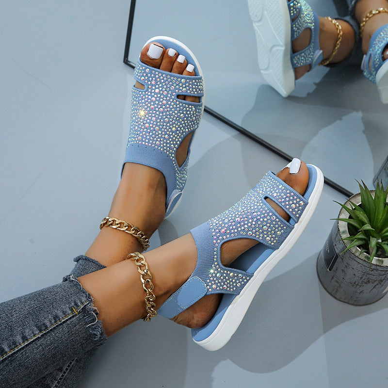 The Ease Sandal — Radiant Knit