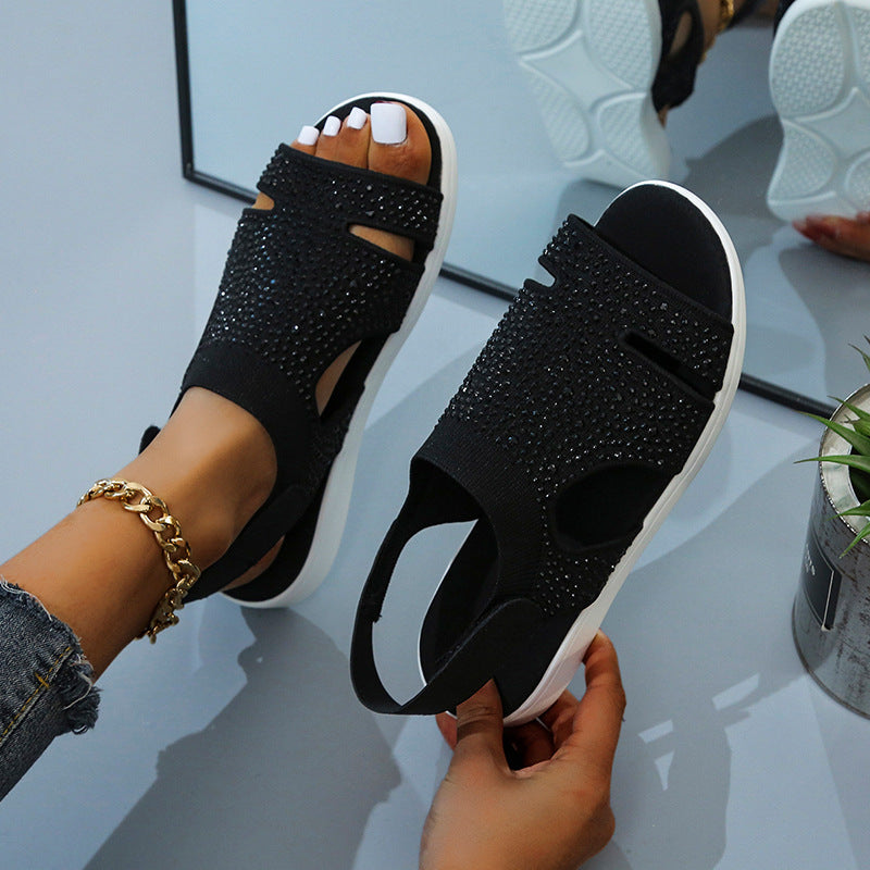 The Ease Sandal — Radiant Knit
