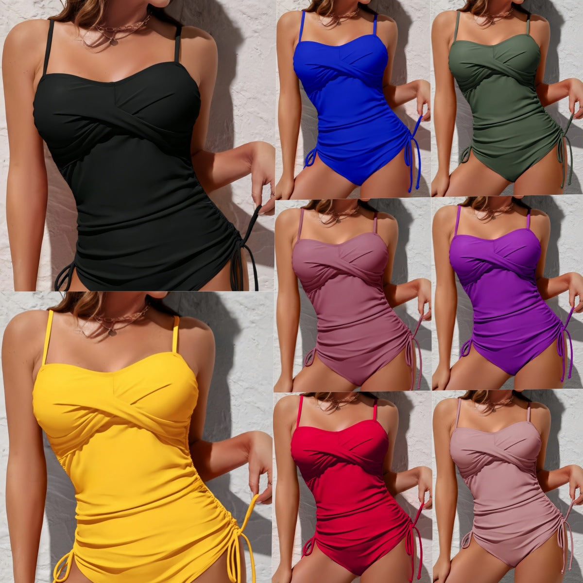 The Rosalie Ruched One-Piece